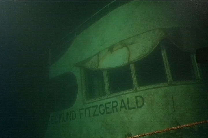 Bow of the Edmund Fitzgerald